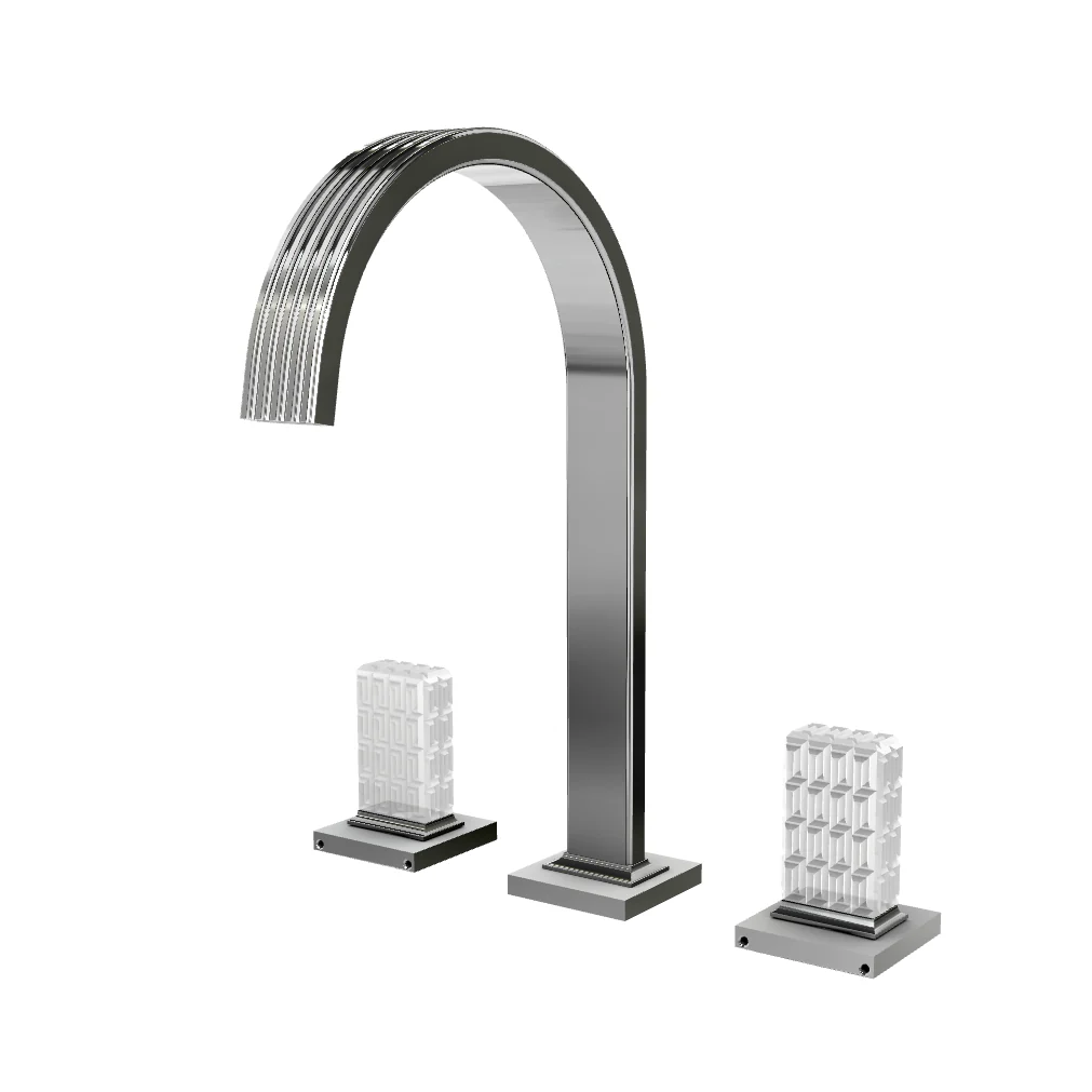 Aquabrass Tosca Widespread Lavatory Faucet - Image 12