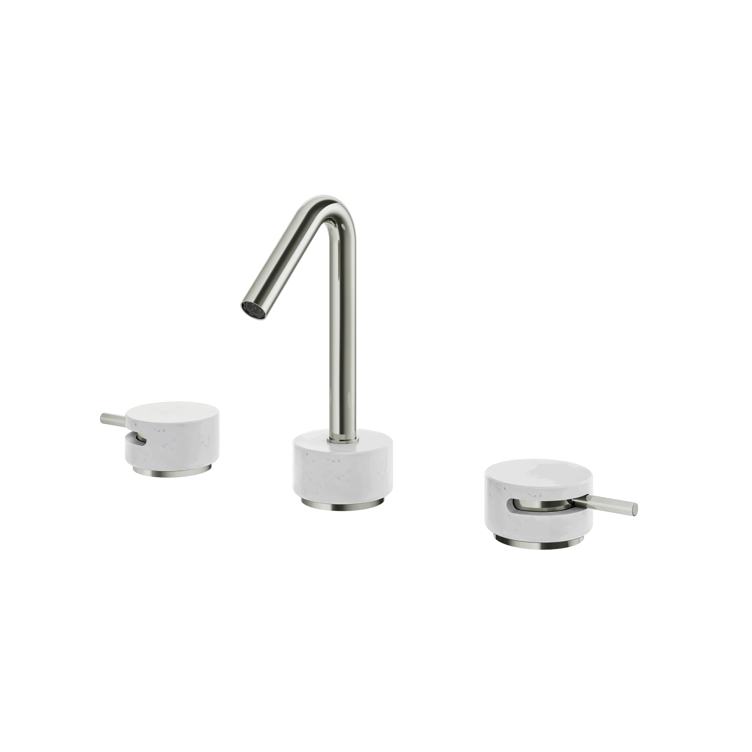 Aquabrass Marmo 8" cc Lavatory Faucet - Carrara - Image 7