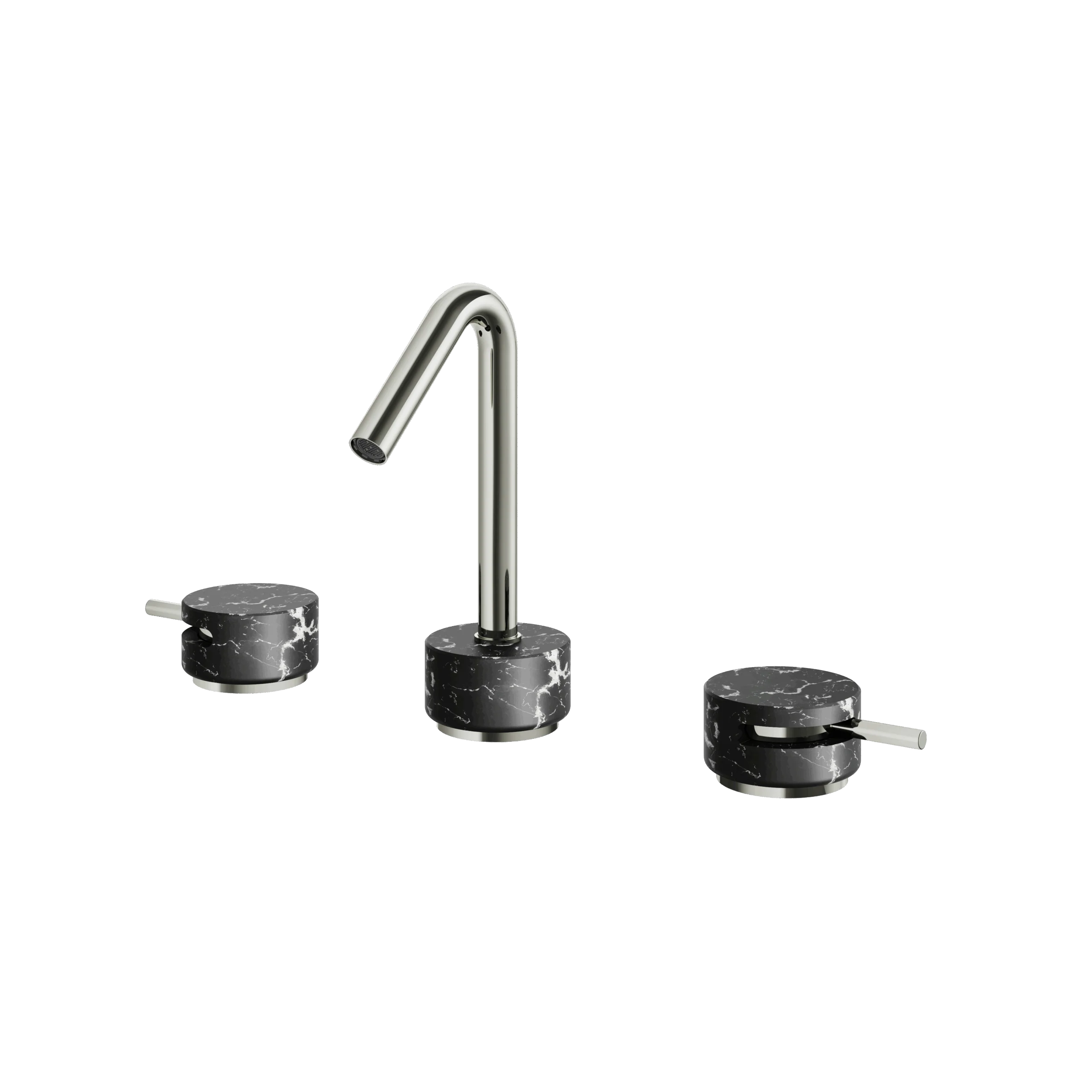 Aquabrass Marmo 8" cc Lavatory Faucet - Marquina - Image 7