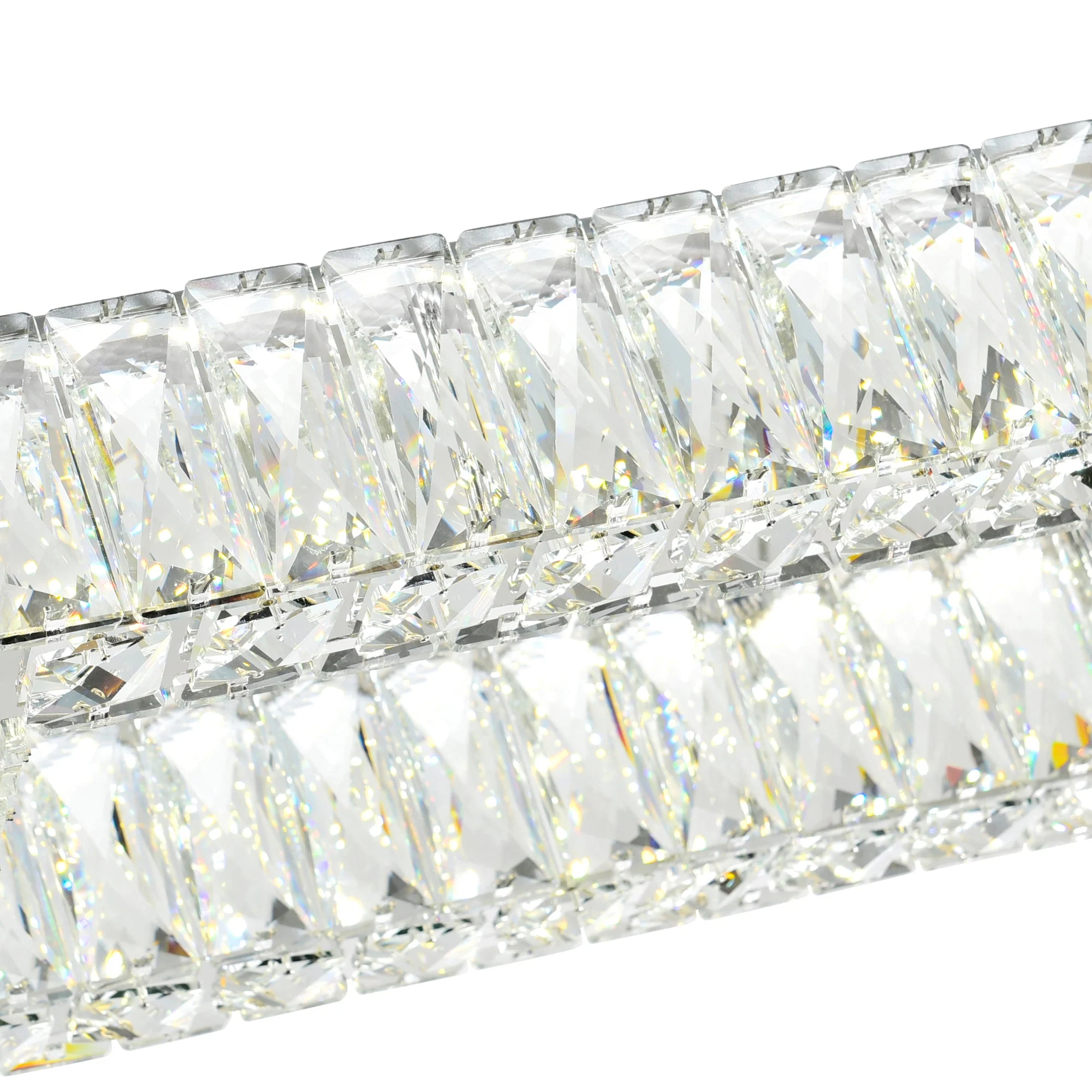 CWI Lighting Felicity Integrated LED 2-Tier Chandelier - Chrome - Image 5