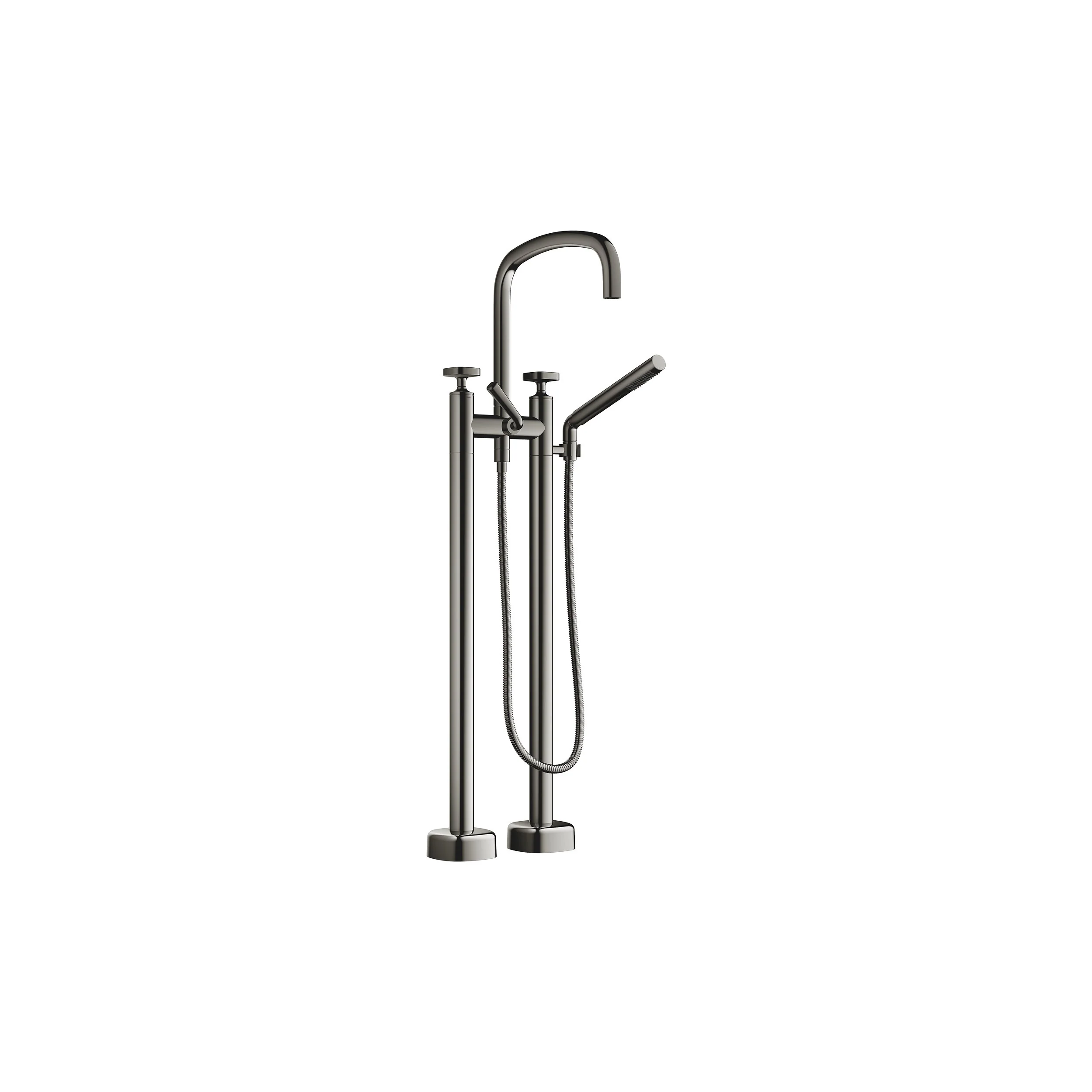 Dornbracht COYA Two-Hole Tub Mixer for Freestanding Installation with Hand Shower Set - Image 3