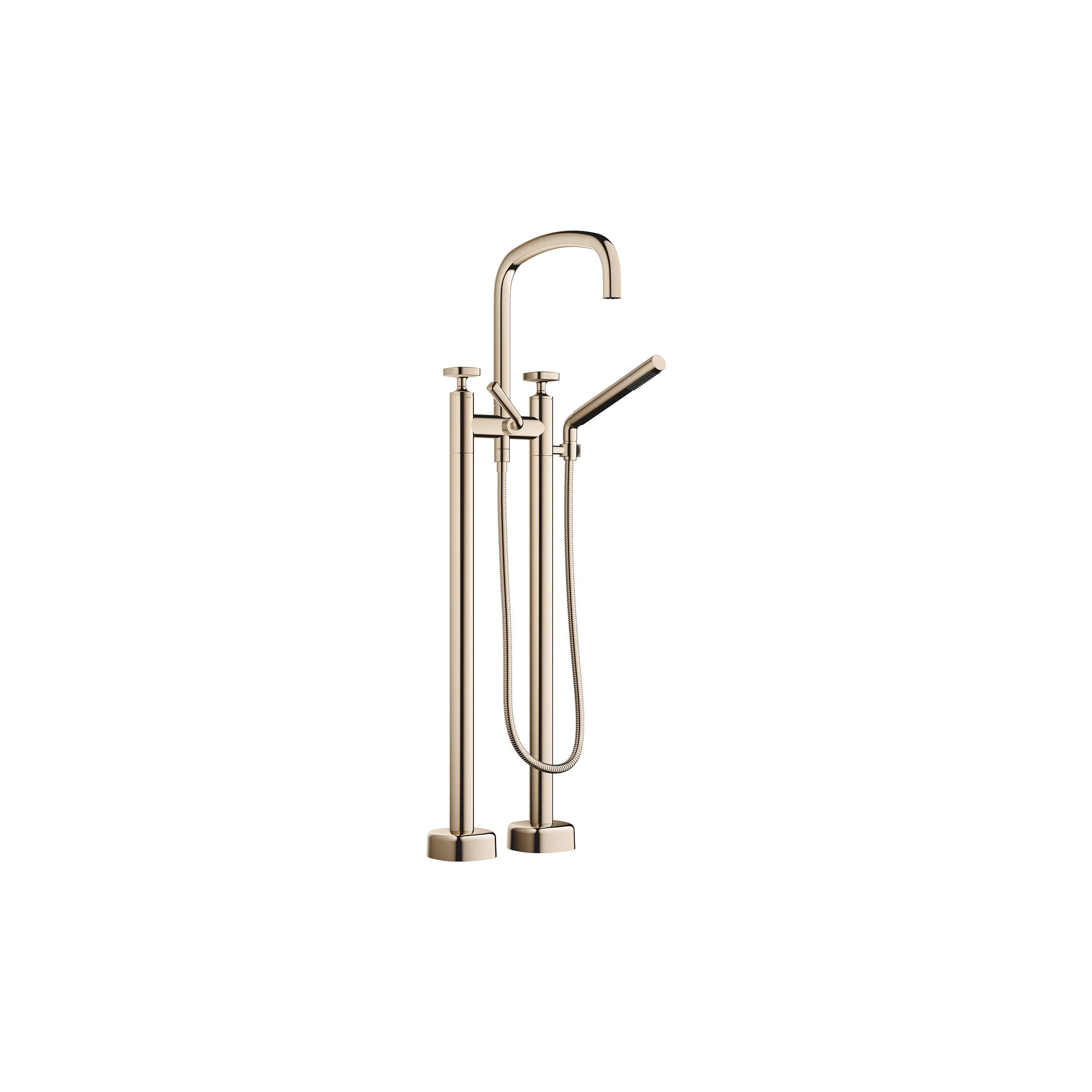 Dornbracht COYA Two-Hole Tub Mixer for Freestanding Installation with Hand Shower Set - Image 9