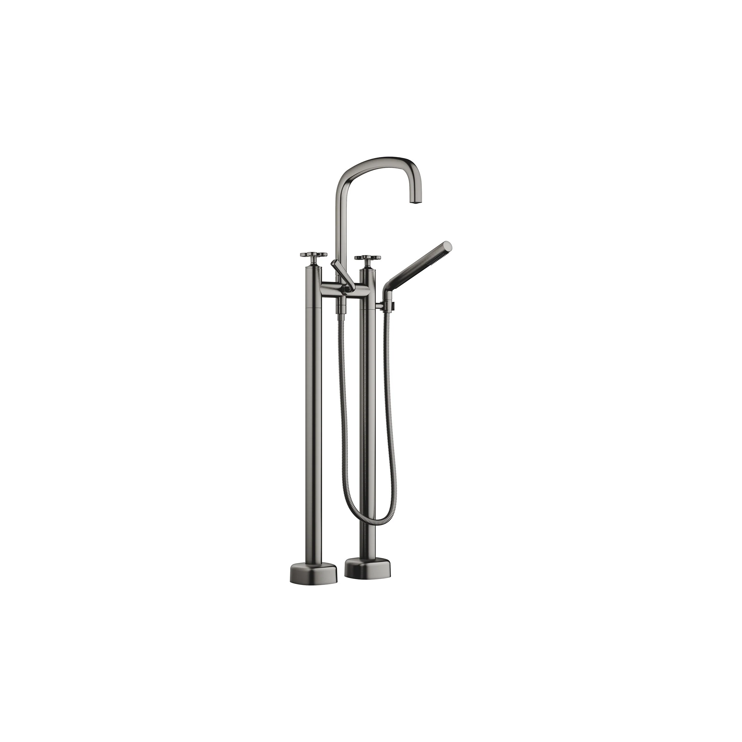 Dornbracht COYA Two-Hole Tub Mixer for Freestanding Installation with Hand Shower Set - Image 10