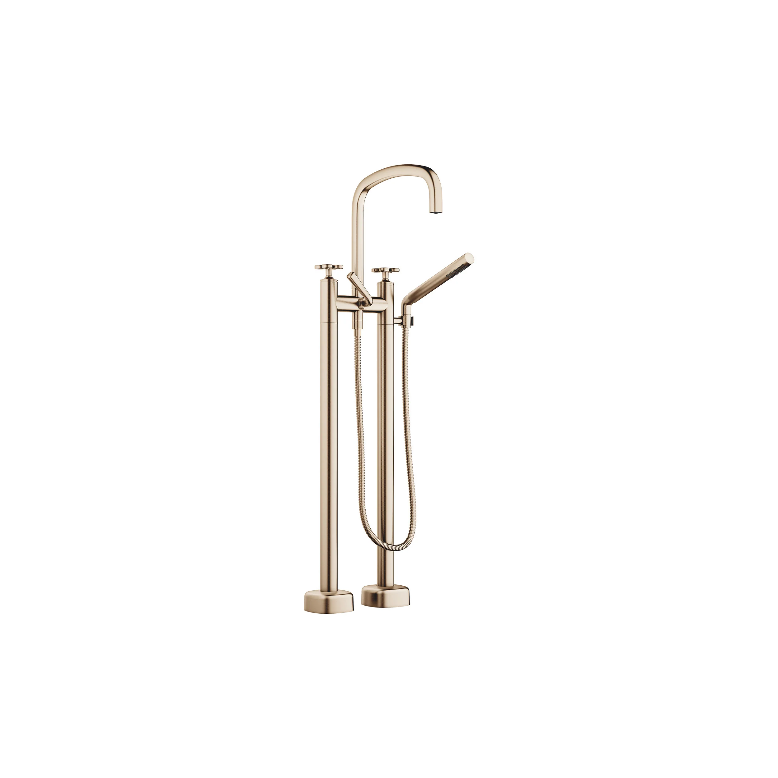 Dornbracht COYA Two-Hole Tub Mixer for Freestanding Installation with Hand Shower Set - Image 8