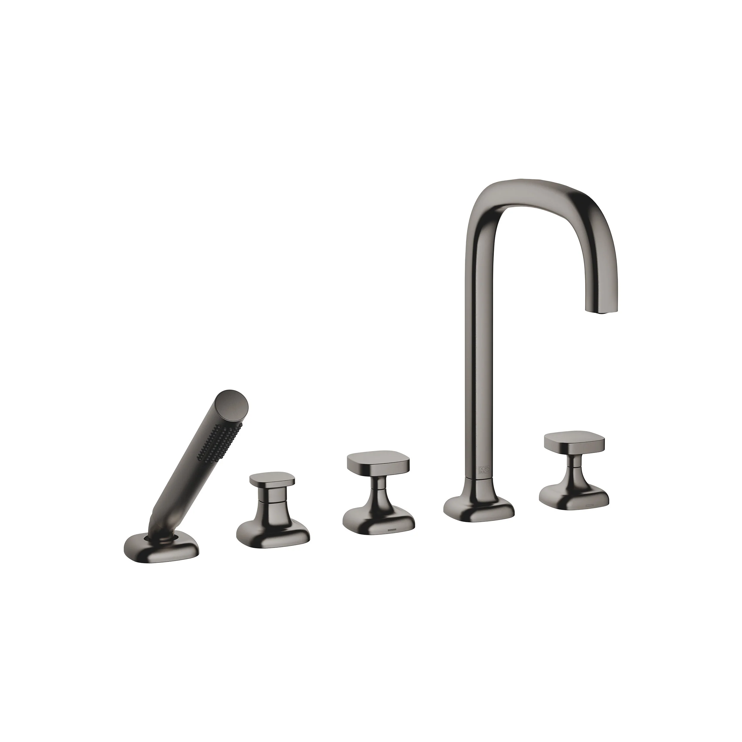 Dornbracht COYA Five Hole Tub Set for Deck-Mounted Tub Installation with Diverter - Image 10