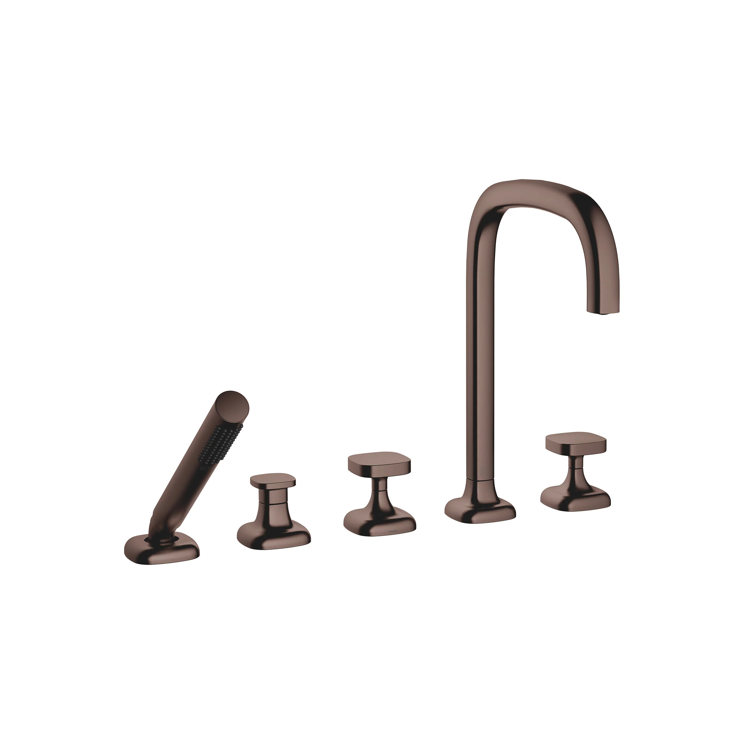 Dornbracht COYA Five Hole Tub Set for Deck-Mounted Tub Installation with Diverter - Image 7