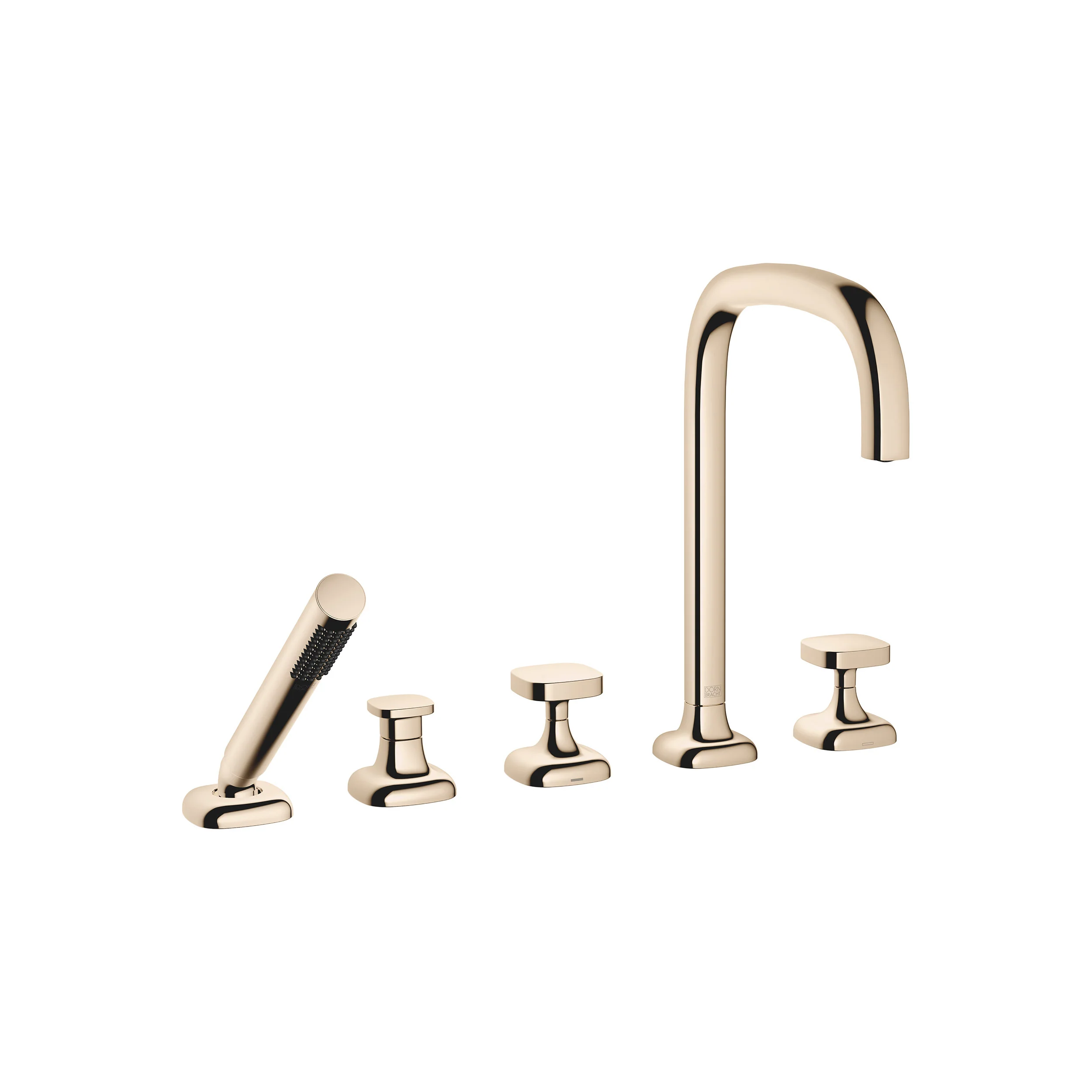 Dornbracht COYA Five Hole Tub Set for Deck-Mounted Tub Installation with Diverter - Image 9