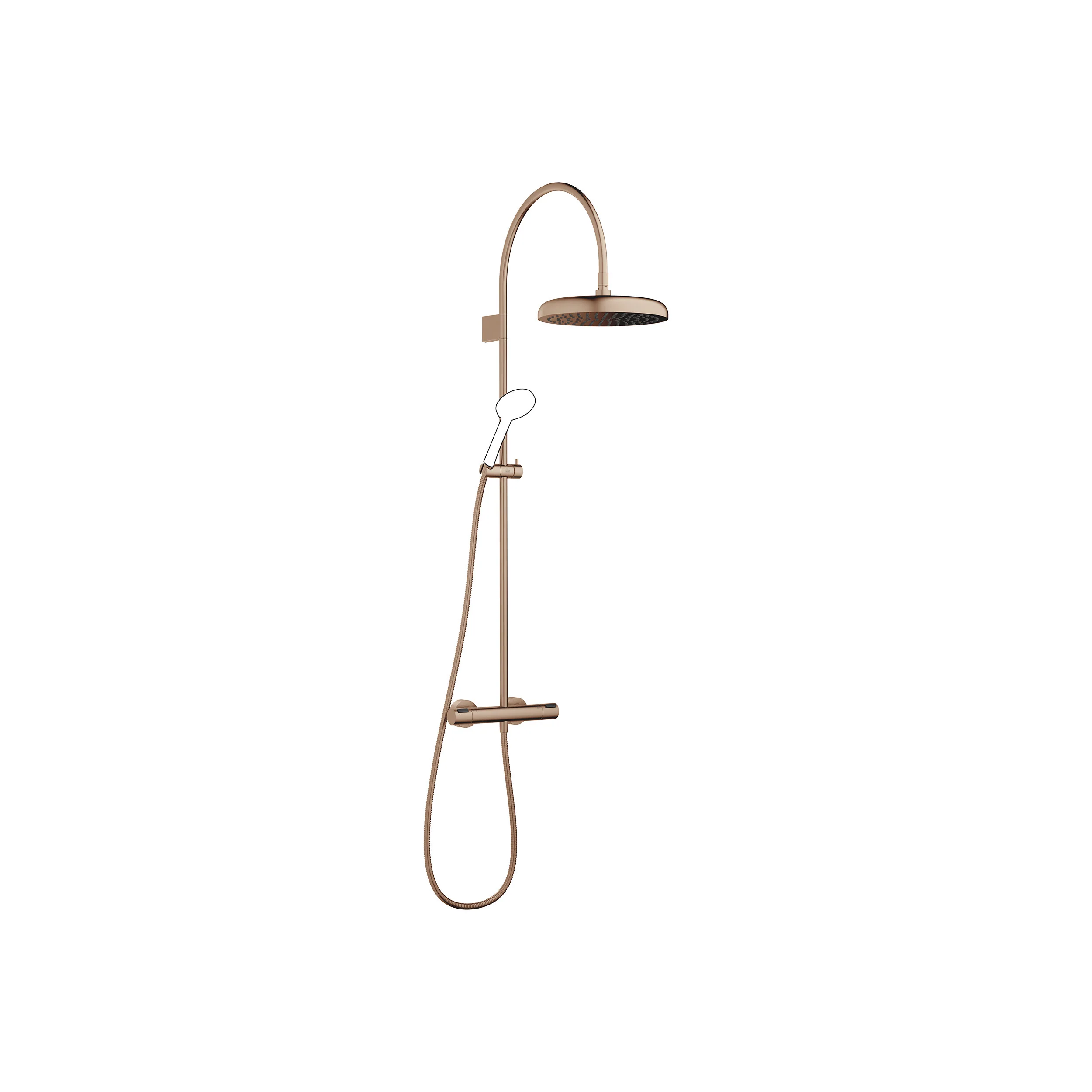 Dornbracht COYA Exposed Shower Set with Shower Thermostat without Hand Shower - Image 6