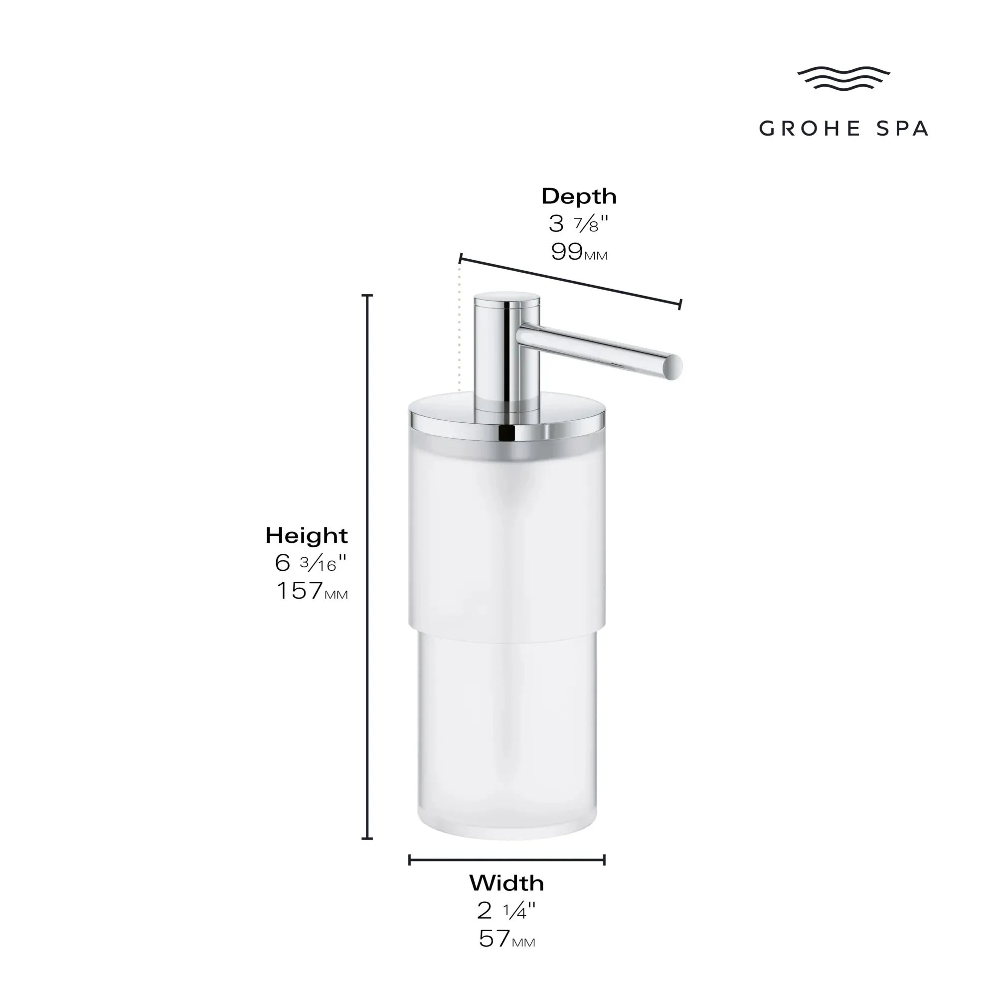 Grohe Atrio Soap Dispenser - Image 5